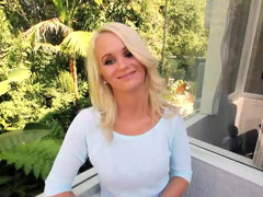 Amatør, Blond, Sperm skott, Runke, Naturlige bryster