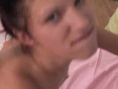 Cute Tyla in pigtails looks completely innocent at first glance