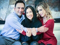 Perv Mom featuring Aiden Ashley and Jazmin Luv's big cock video