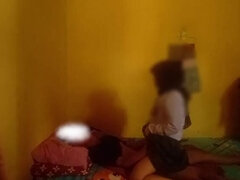 Indonesian Teen Hijab Homemade - Uncle Fucks Tight Pussy After School Creampie