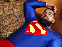 Buff Superman Barebacking Counselor Before Cocksucking