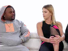 デカチン, 黒人, 中出し, イく瞬間, 顔射, ティーン, 三人