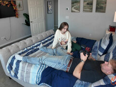 18, 아메리카인, 무대 뒤에서, 큰 가슴, 금발의, 얼굴에, 조그마한, 청소년