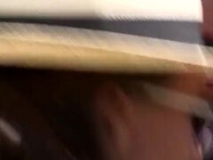 Scarlet Rose does sucks and fucks two huge cocks outdoors