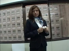 Amateur, Asiatique, Sucer une bite, Homme nu et filles habillées, Branlette thaïlandaise, Japonaise, Bureau, Adolescente