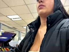 Amatør, Babe, Store bryster, Brunette, Latinsk, Onani, Solo, Bryster