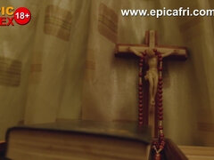 Zwart, Huisgemaakt, Onschuldig, Lesbisch, Spuiten, Tieten likken, Speelgoed, Uniformpje