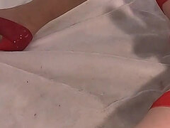 Amatorka, Duży tyłek, Duży kutas, Obcasy, Mamuśka, Solo