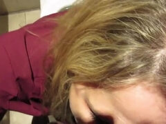 Public Blowjob & Doggy Style Fucking with Cheating Wife in Hotel - Amateur Deep Throat Sex