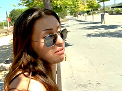 Vagina gozada cu gozado, Jato de porra, Masturbação, Alemãoã, Masturbação, Ao ar livre cartaz de rua outdoor, Adolescente, Tetas