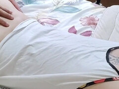 Curious Goddess - Hot MILF Blonde Stepmom Masturbating Sucking Dick Asking to Fuck Her Pussy Creampie Part 2