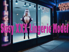 Amerikaner, Store pupper, Blond, Dildoen, Hæler, Sexy undertøy, Onani, Strømper