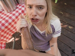 Sizzling Outdoor Grill Session Turns Into Passionate Encounter