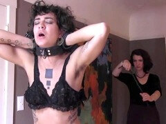 Super cute lesbian Bianca Stone in action