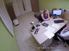 Czech-couple-money, casting, teenage