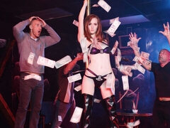 Grote kont, Grote lul, Grote mammen, Pijpbeurt, Hondjeshouding, Roodharige vrouw, Mager, Tiener