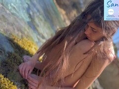 18 χρονον, Ερασιτέχνης, Μπικίνι, Μελαχροινή, Γάλλος, Σπιτικό, Γυμνή, Εκτός