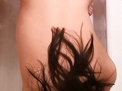 18 jaar, Mooi, Grote mammen, Blond, Pijpbeurt, Kut duiken, Douche, Tiener