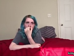 Gohitc slut Amy squirms while I punish her