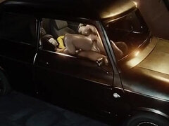 D3d Tokpok3d Intense Hardcore Car Sex: Massive Monster Cock Pounds Tight Wet Pussy, Cums Inside, Gaping Hot Ass