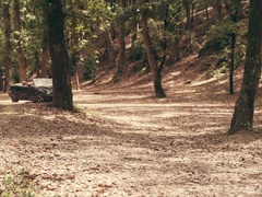 Anal, Blond, Bløtkake, Moden, Utendørs, Piercingen, Svelge