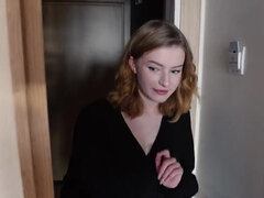 Grote lul, Grote mammen, Pijpbeurt, Hardcore, Hd, Orgasme, Gezichtspunt, Roodharige vrouw