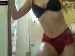 Peeing, Wiping, Teasing with Pussy