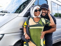 BBW Granny Having Anal in My Bus