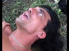 Traseiro, Negroa, Gordinho, Facial, Gordoa, Couro, Borracha camisinha, Vintage