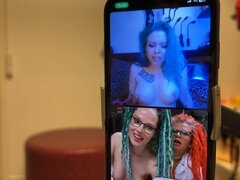 Deens, Dominante vrouw, Fetisj, Latex, Rijpe lesbienne, Moeder die ik wil neuken, Meesteres, Trio