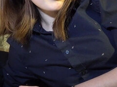 18 ans, Amateur, Asiatique, Couple, Femme dominatrice, Chaussettes