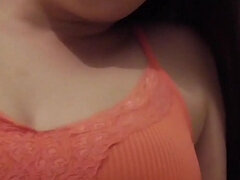 Cul, Salle de bains, Gros seins, Brunette brune, Gode, Mamelons, Pisser, Douche