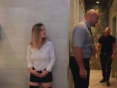 Stor kuk, Stora tuttar, Blondin, Ansiktsbehandling, Klackar, Fitta, String, Tuttar