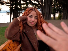 I Meet Beautiful Colombian Girl in Church in Bariloche and Offer Her Credit for Fucking.