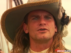 Amerikaner, Stor kukk, Blond, Pikk, Bakfra, Piercingen, Trekant, Tog