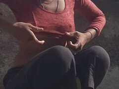 18 ans, Amateur, Tante, Salle de bains, De plein air, Chatte, Jarretelles, Adolescente