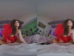 Grande cazzo, Goth, Orgasmo, Piccola, Calze, Ragazza