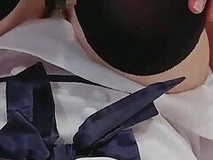 The Semen That Was Ejaculated Inside During Cowgirl Position Spilled Out.