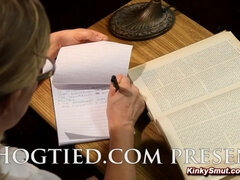 Bdsm, Bondage, Fetiš, Gagging, Zunaj, Bolečina, Grobo, Sužnja