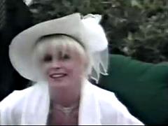 Blondine, Blasen, Interrassisch, Ablutschen, Vintage