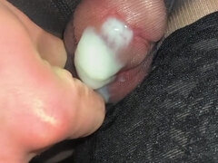Amatör, Sperma shot, Ladyboy, Strumpbyxor, Solo