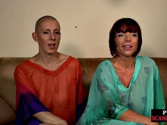 Real public bondage for sub