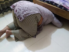 Badi Gand Wali Sass Ko Damad Ni Jabardast Chudai - MILF Huge Ass Fucking & Cum