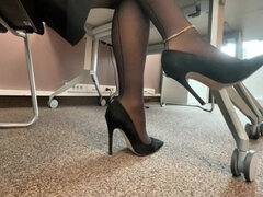 Look at My Feet While I Ignore at Work