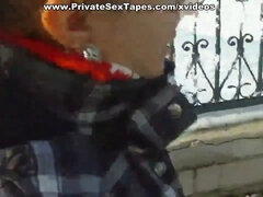 Hot Halloween party for dirtily fucking amateur couple