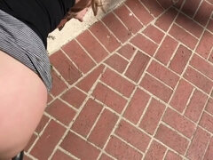 Blond Hair Babe Enjoys Public Fuck - Outdoor Sex