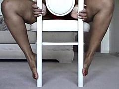 Schwarz, Schwarz, Füsse, Fetisch