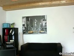 Stor kuk, Kvinna, Granny, Grupp, Mogen, Verklighet, Trekant