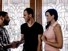 Camera da letto, Culo grosso, Grande cazzo, Tette grandi, Pompino, Da dietro, Mamma che vorrei scoparmi, Terzetto