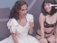 PremiumBukkake - Sherezade Lapiedra swallows 64 huge mouthful cumshots